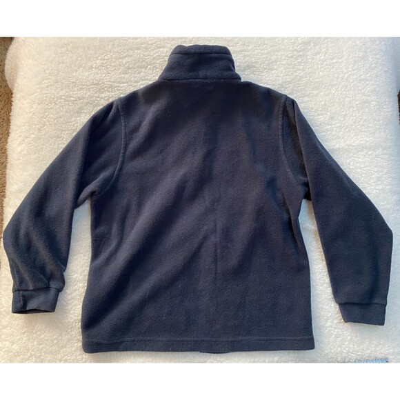 Columbia Full Zip Blue Fleece Jacket Size 10/12 Youth - Picture 2 of 8